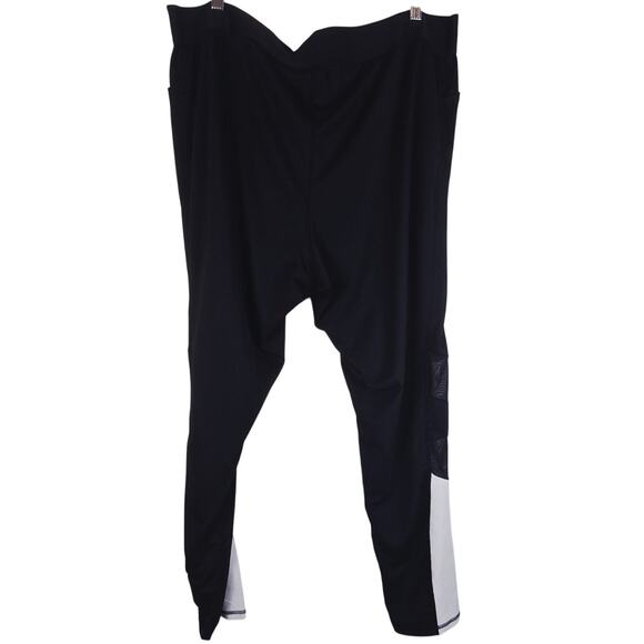 Livi Active Black White Athletic Hiking Workout Walking Women's Leggings 22/24 - Picture 2 of 5